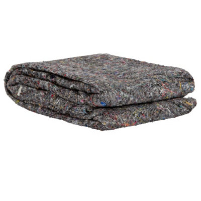5 x Grey Strong Large Storage Furniture Removal Blankets 200cm x 150cm