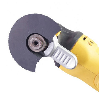 5 x Oscillating HCS 88mm Round Segment Blade Multi Tool Saw Wood PVC Plastic - 5