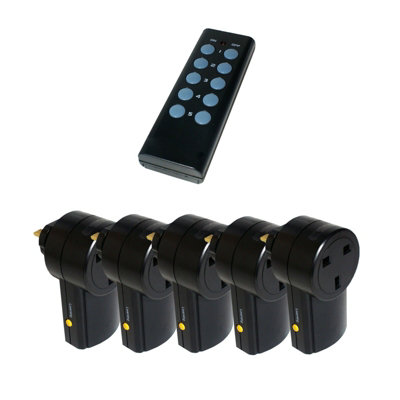 Remote Control British Plug Socket With Wireless Switch