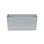 5 x Wham Plastic Studio Basket 4.02 Rectangular Cool Grey (Home & Office Storage Basket)