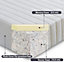 5 Zone Mattress, 16 cm High-Memory Foam Mattresses with Cleanable Cover, Regular, 6FT Super King 180 x 200 cm