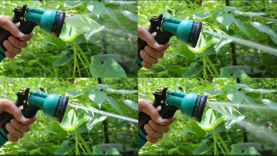 50 Foot Reel Hose with Adjustable Spray Nozzle