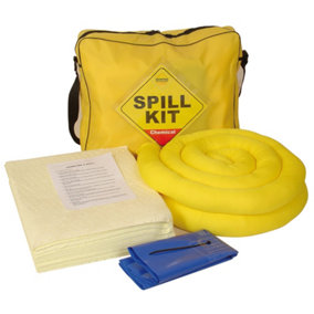 50 Litre Chemical/Universal Spill Kit in a Shoulder Bag