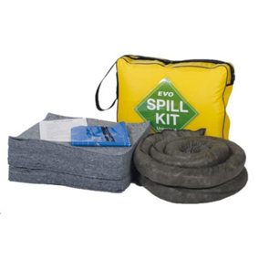 50 Litre EVO Shoulder bag Spill Kit - Suitable for Hydraulics, Oils, Coolant, Fuels and Mild Ac'ds.