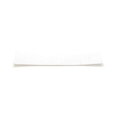 50 metres of 40 mm / 1.57 in White (101) Heavy Duty Polypropylene Webbing Strap Tape for Backpacks, Luggage Strapping, Belts