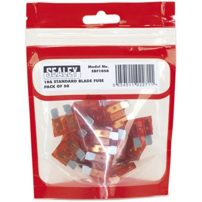 NARVA 50 Amp RED MAXI-Blade Fuse - 10 Per Box. 52950 - Foto 2