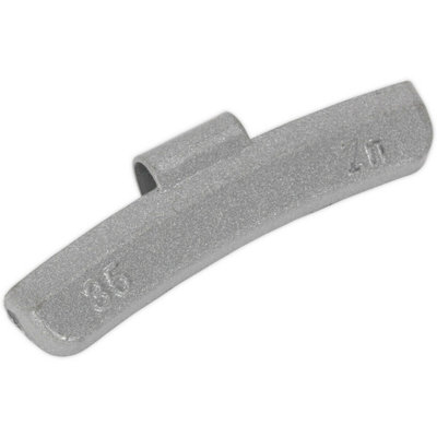 50 PACK 35g Hammer On Wheel Weights Plastic Coated Zinc Alloy Wheel