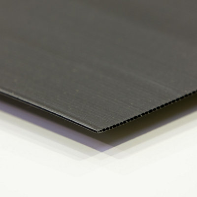 50-PACK CORREX PROTECTION BOARD BLACK 2.4M X 1.2M X 2MM