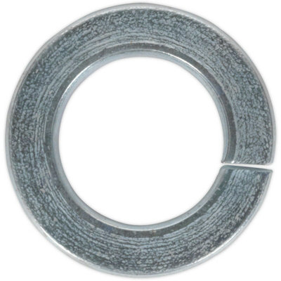 50 PACK Metric Spring Washer - M12 - DIN 127B - Zinc Plated Metal Spacer