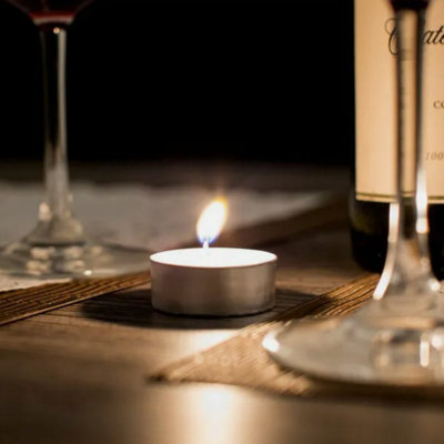 50 Pcs - Tealight Night Lights Candle 4 Hour Long Burn - 4