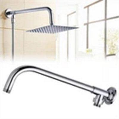 50-Stainless Steel Shower Arm Wall Mounted Bathroom Rain Shower Head ...