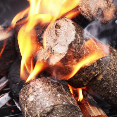 50 x 20kg Packs Hotmax 100% Natural Recycled Wood Dust Stove BBQ Burner Fuel Log Briquettes - 7