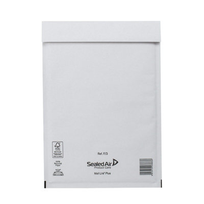 50 x F/32 MailLite White Padded Envelopes