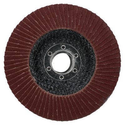 50 x Flap Discs 120 Grit For Angle Grinder 4.5" (115mm) Flap Sanding Grinding