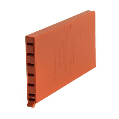 50 x Terracotta Brick Weep Vents/Ventilation for Cavity Walls Retaining Garden Wall