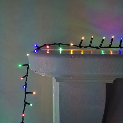 37.5m Premier Christmas Lights with Mains Timer with 1500 Cool