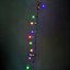 500 LED 12.5m Premier TreeBrights Indoor Outdoor Christmas Multi Function Mains Operated String Lights with Timer in Multicoloured