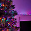 500 LED 12.5m Premier TreeBrights Indoor Outdoor Christmas Multi Function Mains Operated String Lights with Timer in Rainbow