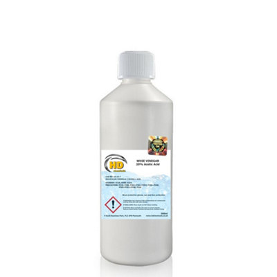 500 ml Cleaning Strong White Vinegar 20% Acetic