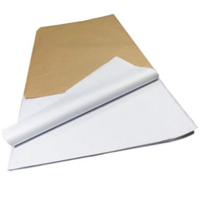 500 Sheets Of 18 x 28" White Sheets Of Acid Free Tissue Paper