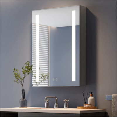 Led bathroom mirror on sale 500 x 700