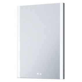 500 x 700mm LED Bathroom Mirror & Bluetooth Speaker -IP44 Demister Tunable White