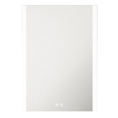 500 x 700mm LED Bathroom Mirror with Bluetooth Speaker - IP44 Demister ...