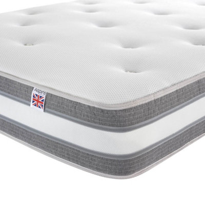 5000 Duo Breathe Airflow Pocket+ Mattress, Size Single