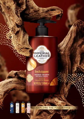 Imperial Leather Indulgent Hand Wash Antibacterial Oud & Frankincense 500Ml - Image 3