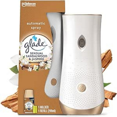 Glade Automatic Spray Starter Kit & Refill Sandalwood & Jasmine 269 Ml from B&Q