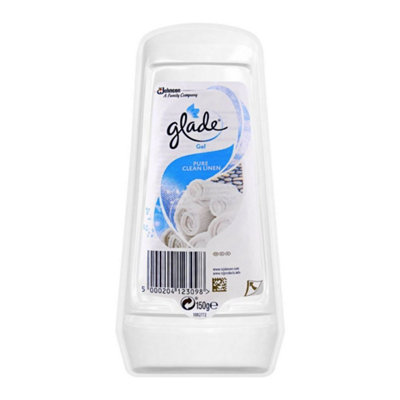 Glade Gel Air Freshener Clean Linen 150G from B&Q