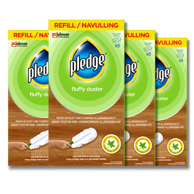 Pledge Duster RefillsPick Up DustDirt And Lint With A Few Effortless SwipesPack Of 4 X 5 from B&Q