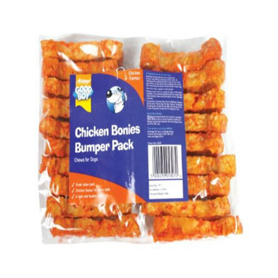 Good Boy Chicken Bonies Bumper Pack 10Cm (4) 18 Pack from B&Q