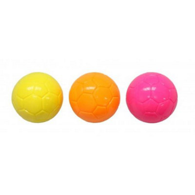B&Q Good Boy Glow In The Dark Squeaky Football 65mm (Pack Of 12)