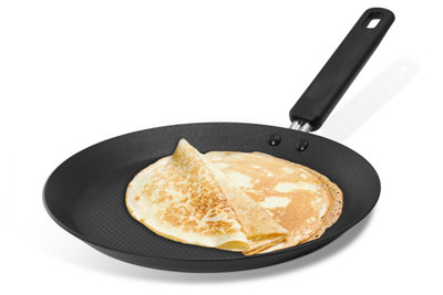 Prestige 9X Tougher Black Round Induction Suitable Dishwasher Safe Non-Stick Pancake Frying Pan 24Cm