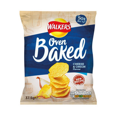 Walkers  Baked Cheese and Onion 37.5g (32 pack)  - Image 6