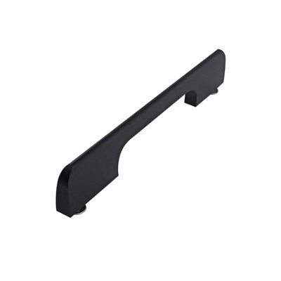Keypak 10 Pack Smooth Slim Cabinet Handles 128mm Matte BlackDrawer & Cupboard PullsModern Hardware from B&Q