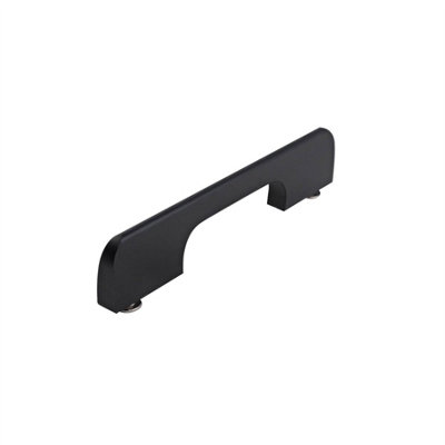 Keypak 10 Pack Smooth Slim Cabinet Handles 128mm Matte BlackDrawer & Cupboard PullsModern Hardware from B&Q