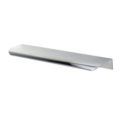 Keypak 10 Pack Lip Pull Metal Handles 200mm ChromeContemporary Cabinet & Drawer Pull Handles For Diy Renovations from B&Q