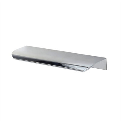 Keypak 10 Pack Lip Pull Metal Handles 150mm ChromeContemporary Cabinet & Drawer Pull Handles For Diy Renovations from B&Q