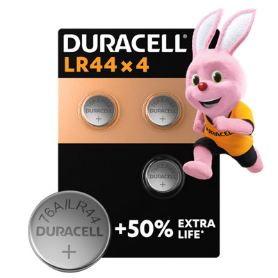 Duracell LR44 Batteries - 4 Pack - Specialty Alkaline Button Batteries - 1.5V - Image 7