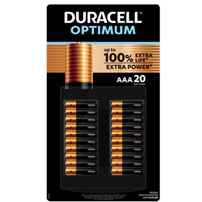 Duracell Optimum AAA Batteries - 20 Count - Image 4