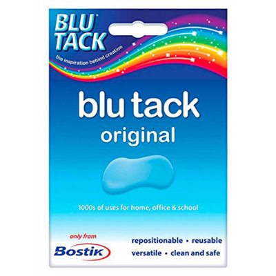 2 x Bostik Blu Tack Original Blue Reusable Sticky Tac 60g - Image 11