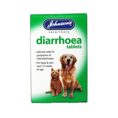 Johnson's Veterinary Johnson's Diarrhoea Relief Tablets For Cats & Dogs (12 Tablets) - Image 19