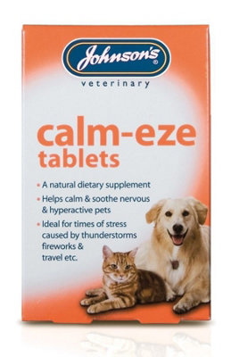 Johnsons Veterinary Dog & Cat Calm-Eze 36 Tablets from B&Q