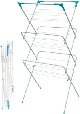 B&Q 3 Tier 14M Concertina Laundry Dryer Airer