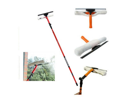 3.5M Telescopic Window Cleaner Kit With Squeegee from B&Q