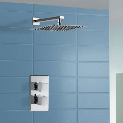 Nes Home Moulin Waterfall Shower Mixer With Thermostatic Control from B&Q