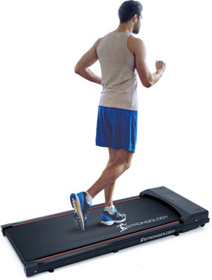 Centurion Supports Strongology Home/office Ultra Quiet 560W Adjustable Speed Slimline Evolution Treadmill With Led DisplayFully Assembled from B&Q