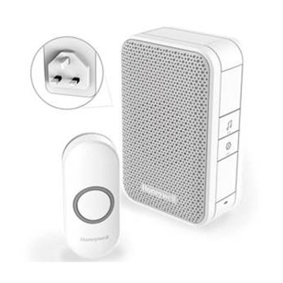 Honeywell Home Honeywell Dc311Nbs Series 3 Wireless Plug-In Doorbell Chime With Push Button from B&Q